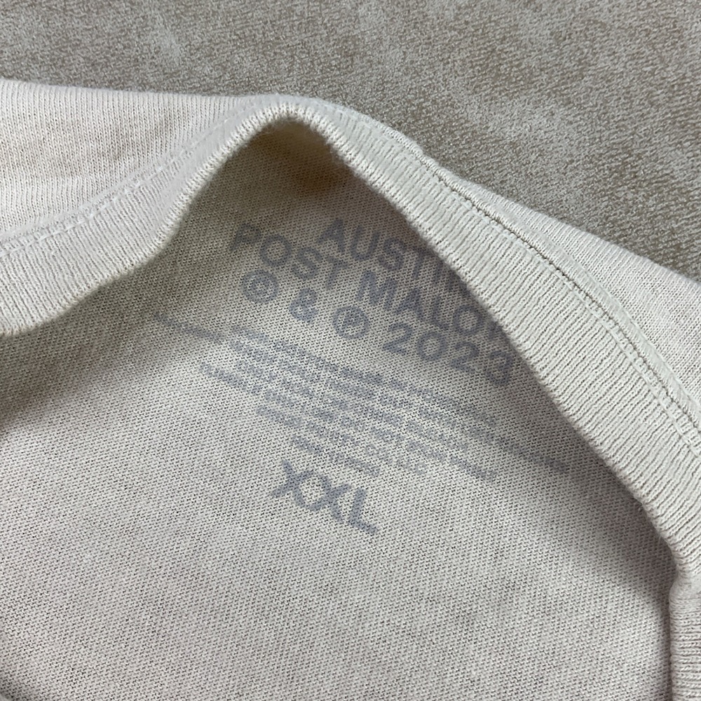 Post Malone T-Shirt Sz 2XL Austin 2023 Tour If Y'all Weren't Here I'd Be Crying - Picture 7 of 10